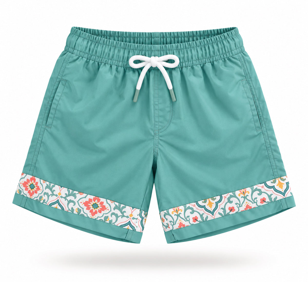Coral Bloom Resort Shorts (Boys)